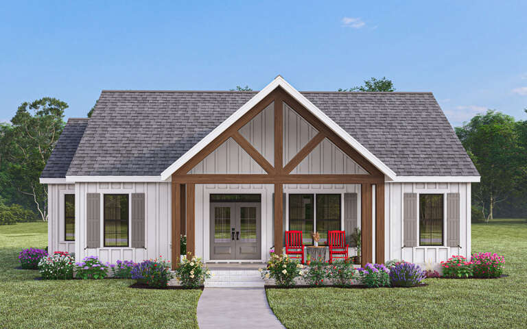 House Plan House Plan #30745 Front Elevation 