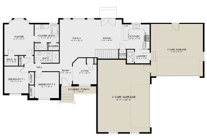 Main Floor  for House Plan #2802-00279
