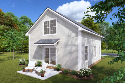 Cottage House Plan #4848-00409 Elevation Photo