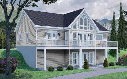 Craftsman House Plan #940-00995 Elevation Photo
