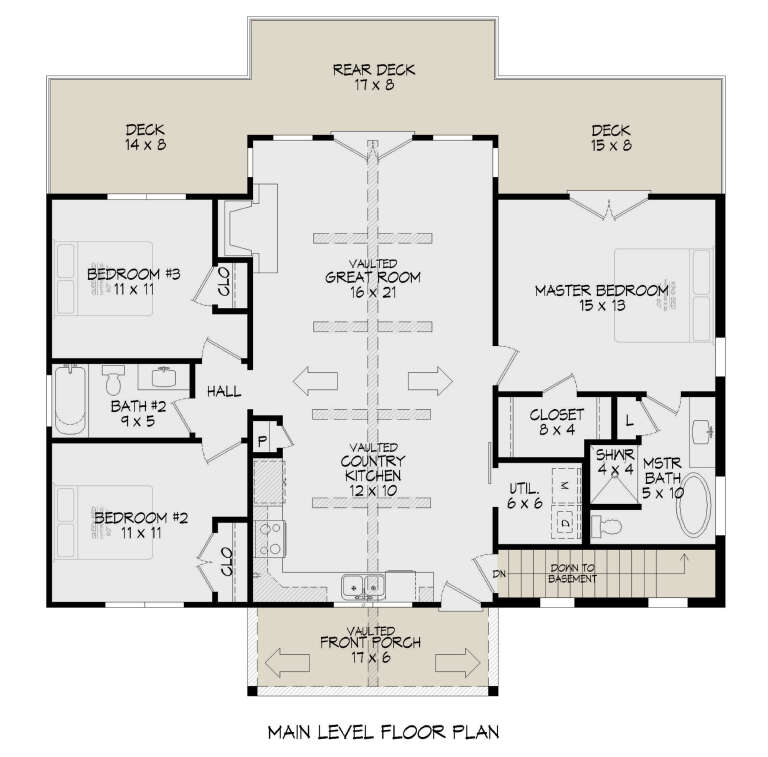 House Plan House Plan #30752 Drawing 1