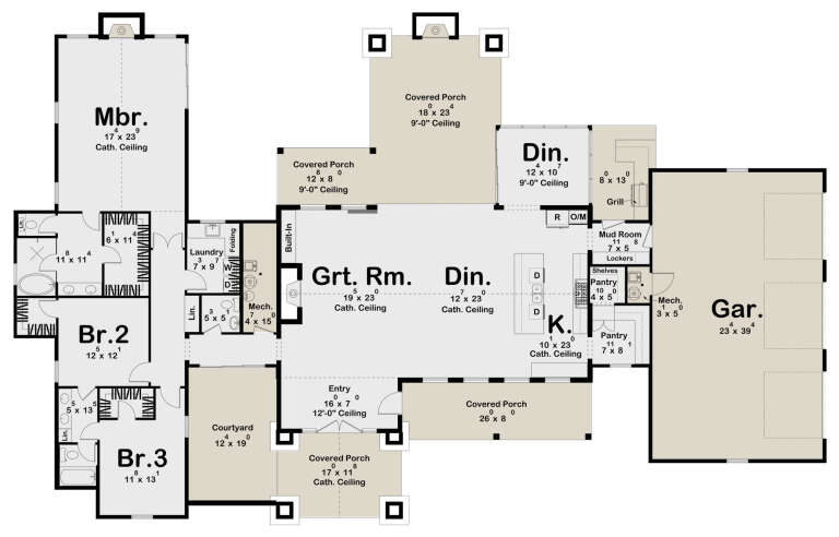 House Plan House Plan #30755 Drawing 1