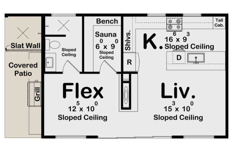 House Plan House Plan #30760 Drawing 1