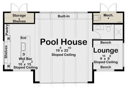 Main Floor  for House Plan #963-00919