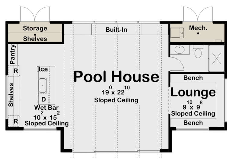 House Plan House Plan #30762 Drawing 1