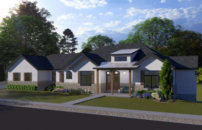 Craftsman House Plan #2802-00280 Elevation Photo