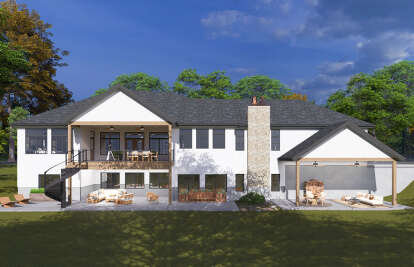 Craftsman House Plan #2802-00280 Elevation Photo