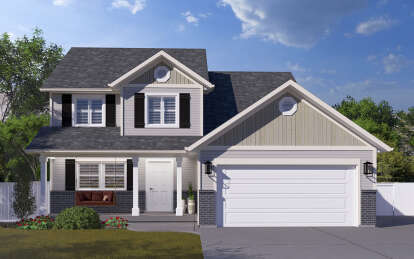 Traditional House Plan #2802-00281 Elevation Photo