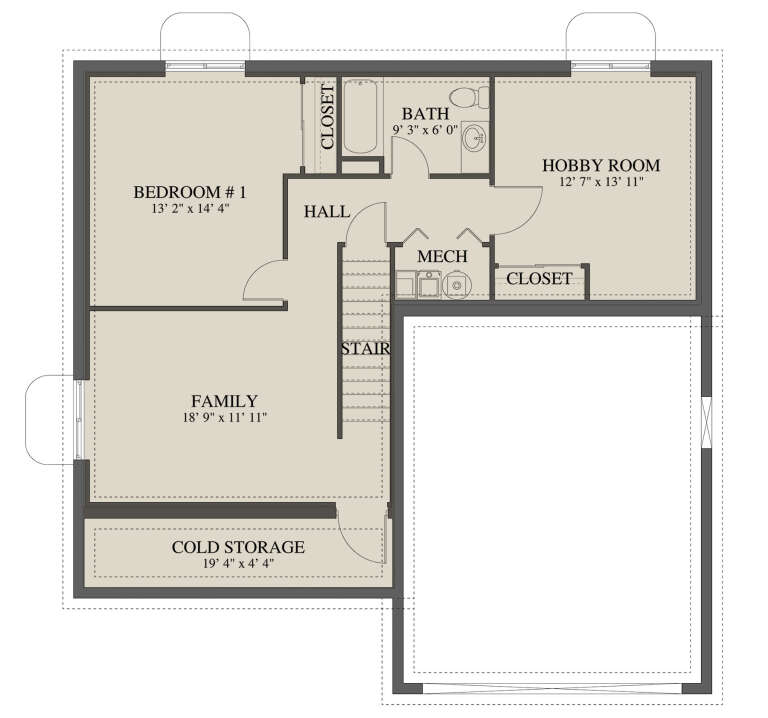 House Plan House Plan #30767 Drawing 3