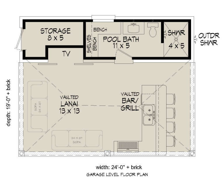 House Plan House Plan #30770 Drawing 1