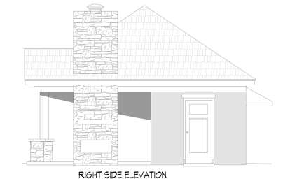 Modern House Plan #940-01000 Elevation Photo