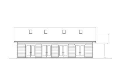 Craftsman House Plan #035-01082 Elevation Photo