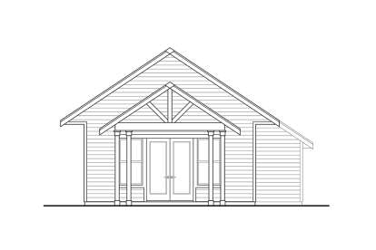 Craftsman House Plan #035-01082 Elevation Photo