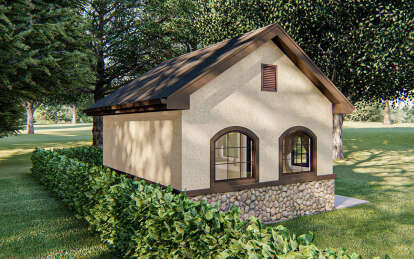 Cottage House Plan #963-00926 Elevation Photo