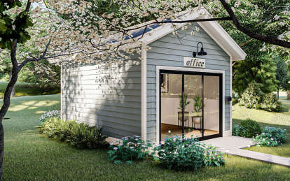 Cottage House Plan #963-00929 Elevation Photo