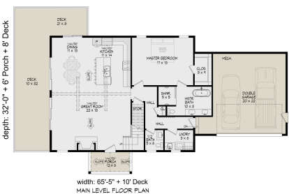 Main Floor  for House Plan #940-01002