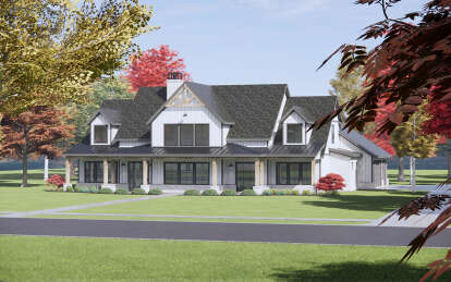 Modern Farmhouse House Plan #7983-00055 Elevation Photo