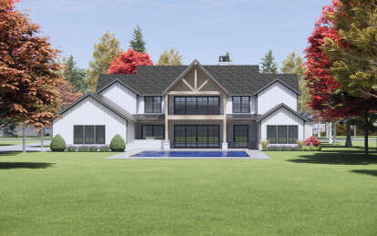 Modern Farmhouse House Plan #7983-00055 Elevation Photo