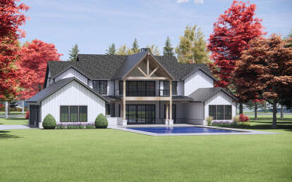 Modern Farmhouse House Plan #7983-00055 Elevation Photo