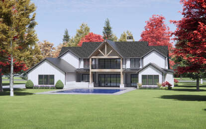 Modern Farmhouse House Plan #7983-00055 Elevation Photo