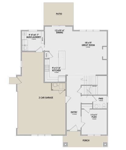 Main Floor  for House Plan #8768-00147
