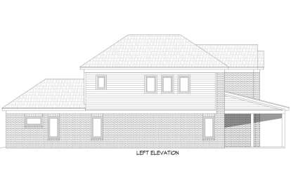 Traditional House Plan #940-01003 Elevation Photo