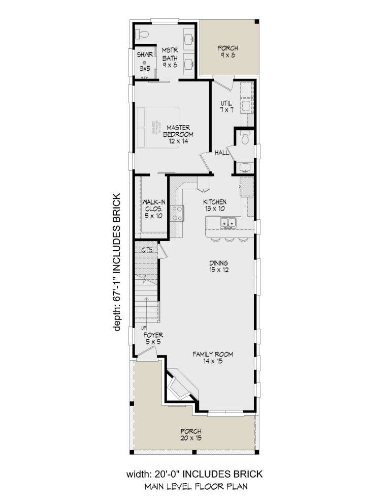 House Plan House Plan #30790 Drawing 1