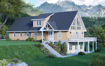 Craftsman House Plan #940-01004 Elevation Photo