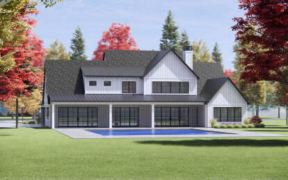 Modern Farmhouse House Plan #7983-00059 Elevation Photo