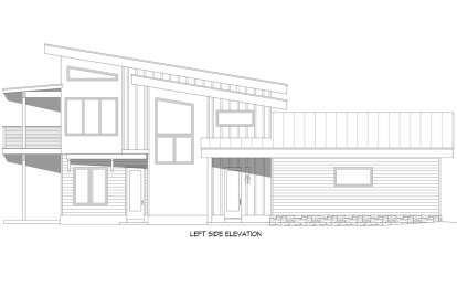 Contemporary House Plan #940-01007 Elevation Photo