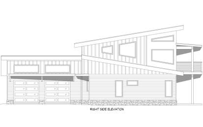 Contemporary House Plan #940-01007 Elevation Photo