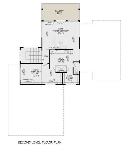 Second Floor for House Plan #940-01007