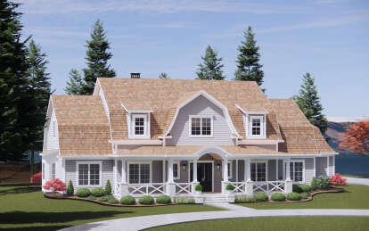 Cape Cod House Plan #7983-00060 Elevation Photo