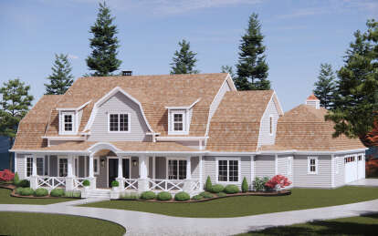 Cape Cod House Plan #7983-00060 Elevation Photo