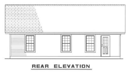 Ranch House Plan #110-00108 Elevation Photo