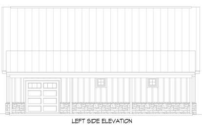Barn House Plan #940-01008 Elevation Photo