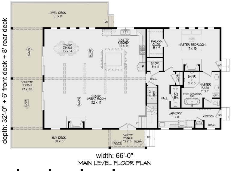 House Plan House Plan #30803 Drawing 1