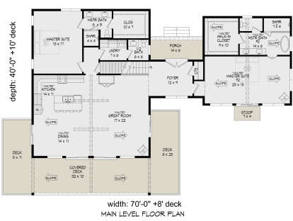 Main Floor  for House Plan #940-01011