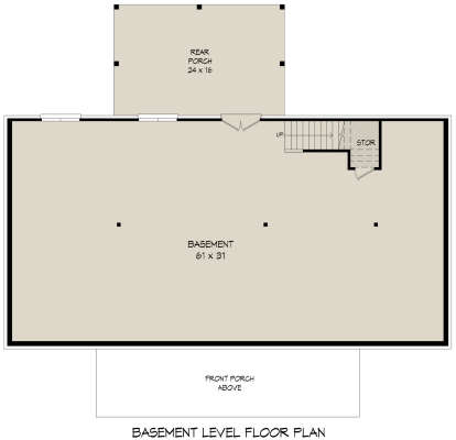 Basement for House Plan #940-01012