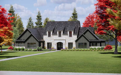 Modern Farmhouse House Plan #7983-00062 Elevation Photo