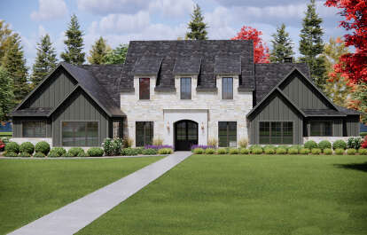 Modern Farmhouse House Plan #7983-00062 Elevation Photo