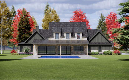 Modern Farmhouse House Plan #7983-00062 Elevation Photo