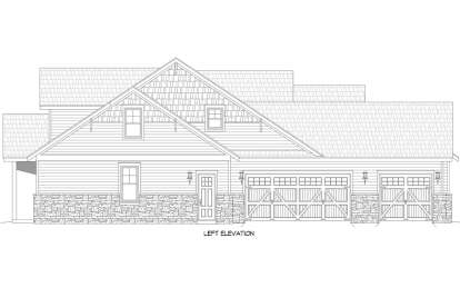 Craftsman House Plan #940-01013 Elevation Photo