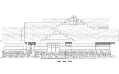 Craftsman House Plan #940-01013 Elevation Photo