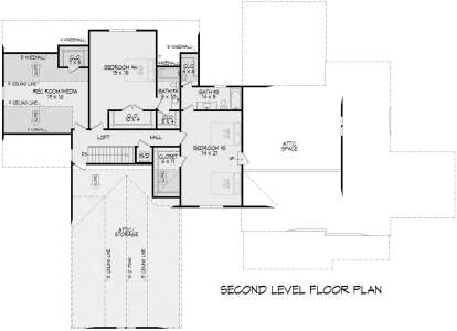 Second Floor for House Plan #940-01013
