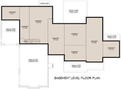 Basement for House Plan #940-01013