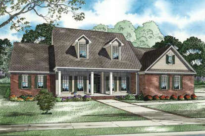 Cape Cod House Plan #110-00109 Elevation Photo