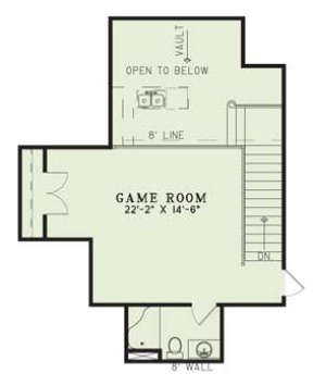 Floorplan 2 for House Plan #110-00109