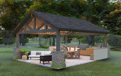 Craftsman House Plan #2802-00283 Elevation Photo