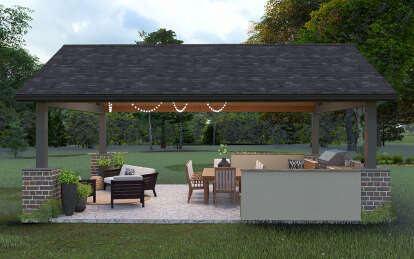 Craftsman House Plan #2802-00283 Elevation Photo